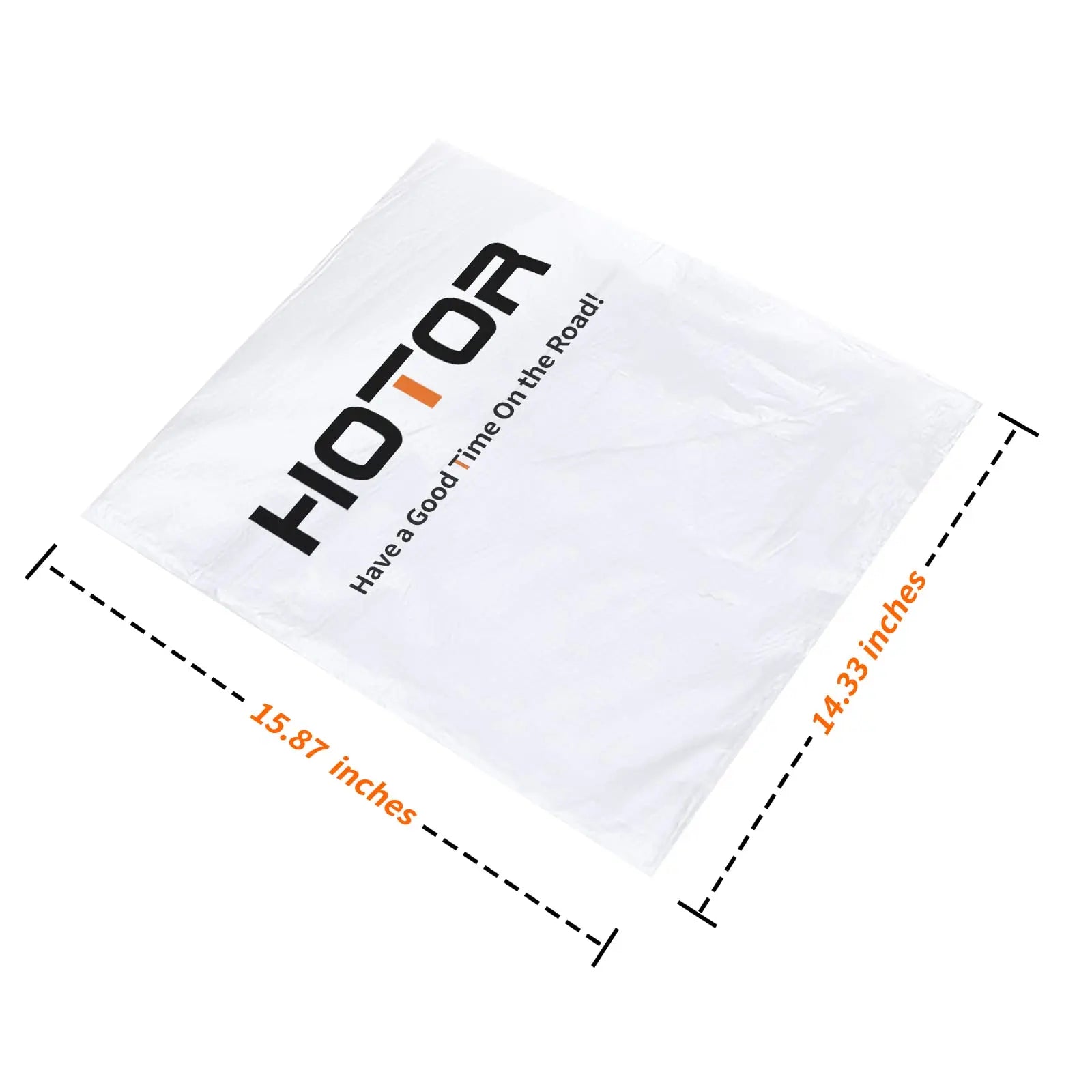 HOTOR Car Trash Bags, Liner Refills (50-Pack), (Trash Can is not Included)