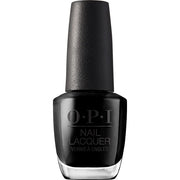 طلاء أظافر OPI، طلاء أظافر أسود كريمي غير شفاف ونابض بالحياة، يدوم حتى 7 أيام، مقاوم للتشقق وسريع الجفاف، أونيكس أسود، 0.5 أونصة سائلة