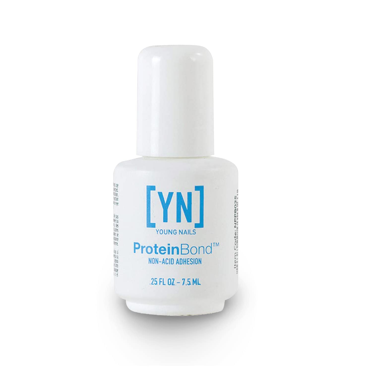 Young Nails Protein Bond - برايمر أظافر غير حمضي، يعزز الالتصاق للجل بولش والأكريليك، مجفف أظافر، رابط توازن الحموضة للأظافر الجل، 0.25 أونصة