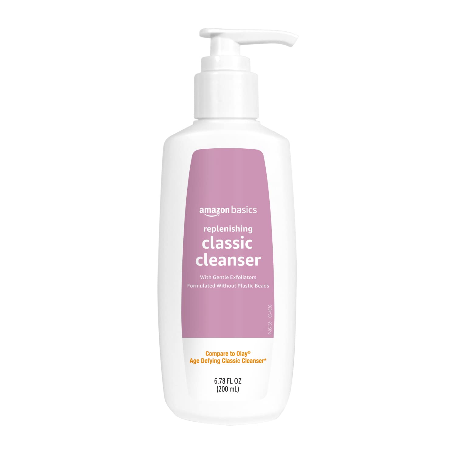 Basics Replenishing Cleanser Exfoliating Face Wash, Unscented, 6.78 fl oz (Pack of 1)