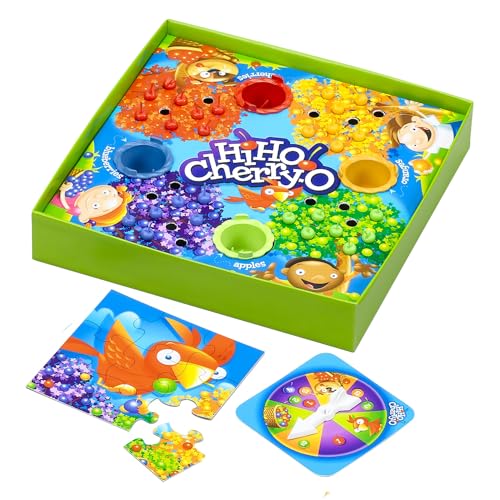 Hasbro Gaming Hi Ho Cherry-O Board Game for 2 to 4 Players Kids Ages 3 and Up (Amazon Exclusive)