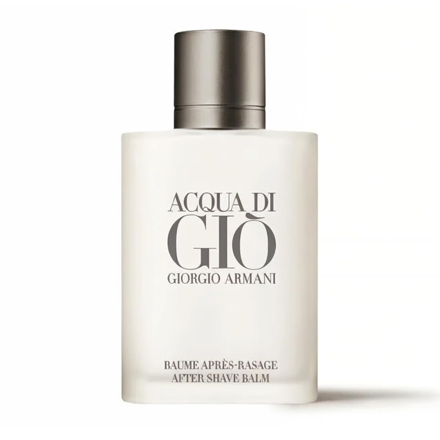 Armani Beauty - Acqua di Gio - After Shave Balm - Cologne for Men - Long Lasting Fragrance with Bergamot notes, Jasmine, White Musks, Patchouli & Cedarwood - 3.4 Fl Oz