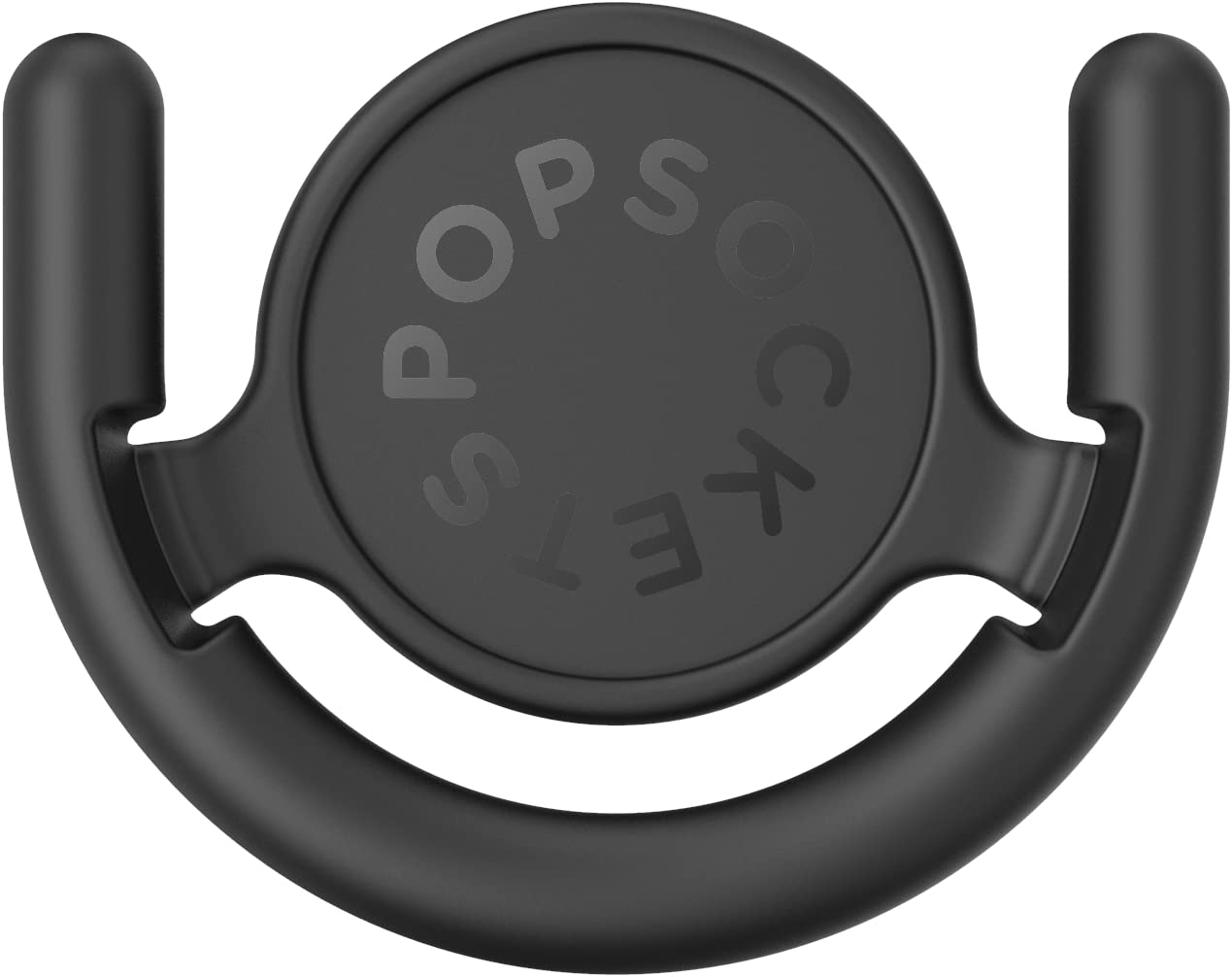 PopSockets Multi-Surface Phone Mount, Universal Phone Stand, Phone Holder Stand, Version 2 - Black