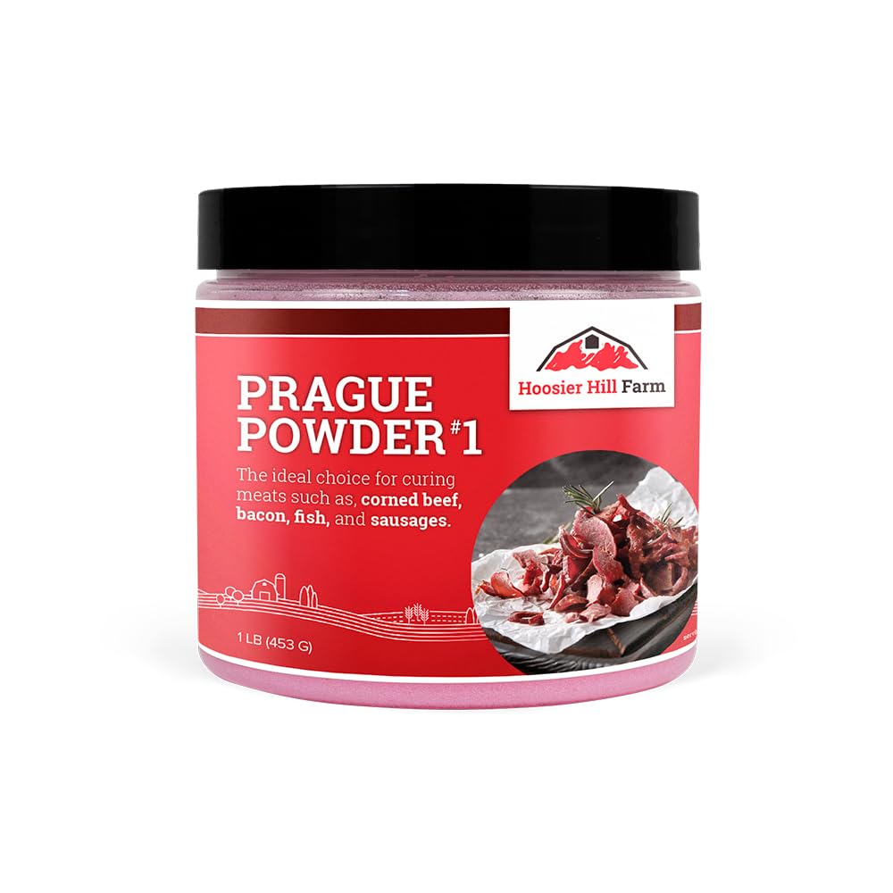Hoosier Hill Farm Prague Powder رقم 1 (ملح بينك كيورينج)، 1 رطل (عبوة من 1)