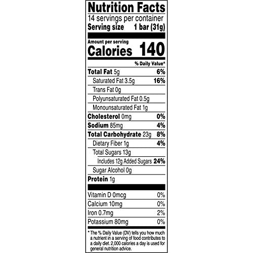 Quaker Chewy Dipps Granola Bars Chocolate Chip, 1.09 oz, 14 Ct