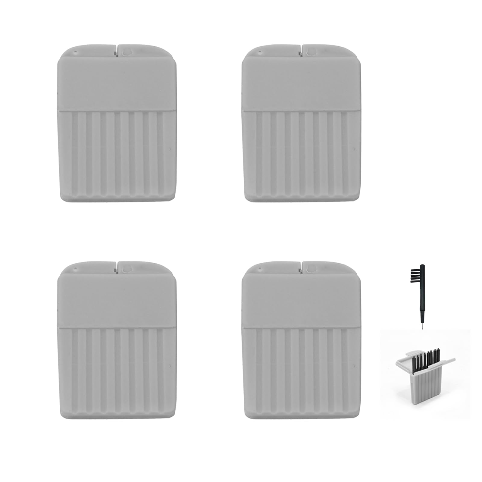 Genuine Phonak Cerustop Wax Guards Color Gray- 4 Packs (32 Filters)