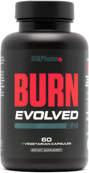 Sculpt Nation by V Shred Burn Thermogenic Fat Burner for Men & Women - Daytime Fat Burner Metabolism Booster - Premium Capsimax Cayenne Pepper, Chromax, Patented Ingredients - 60 Natural Veggie Pills