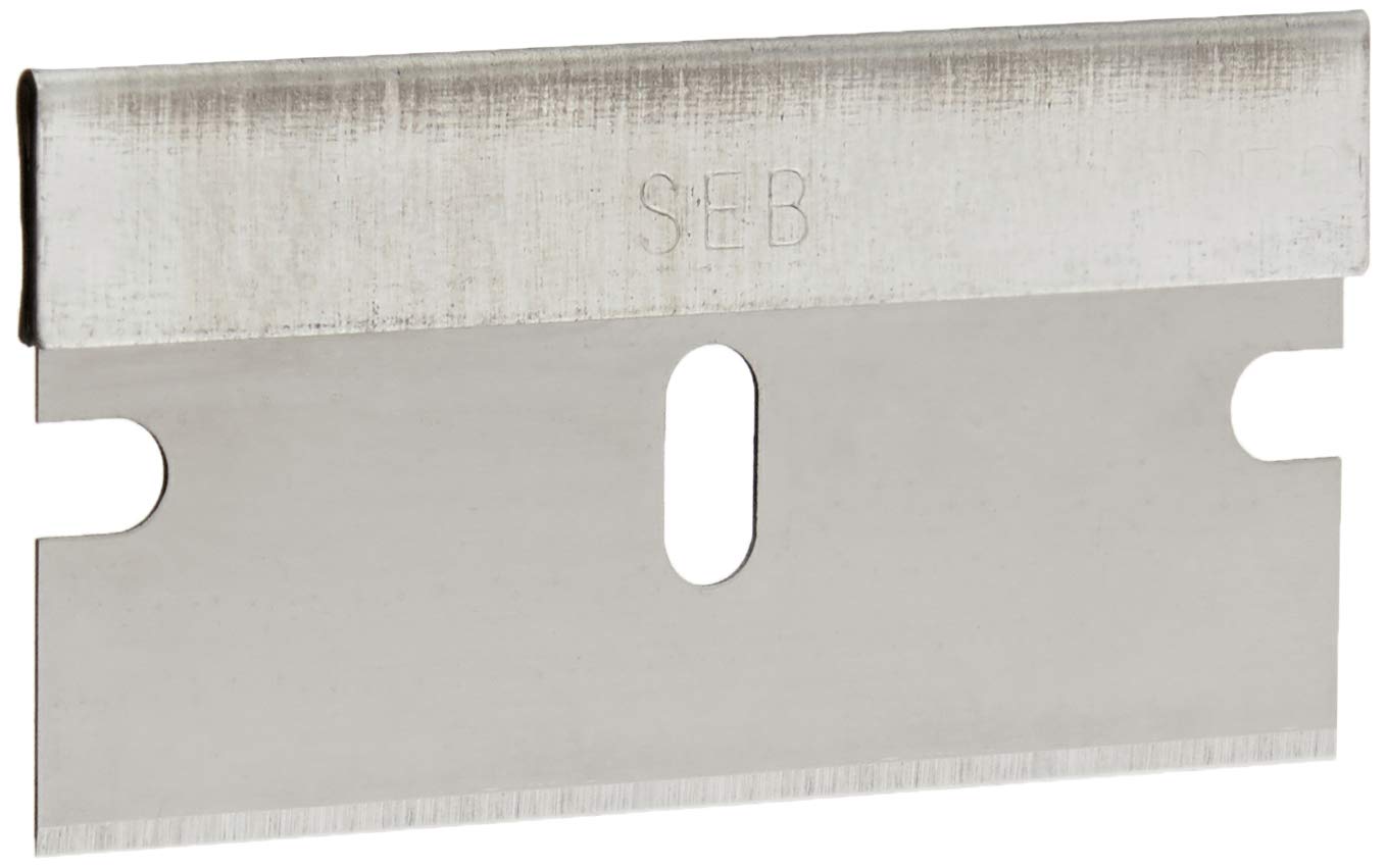 Basics Men's Single Edge Razor Blades, Clam Shell, 100-Pack