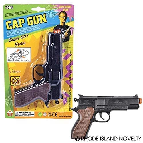 Rhode Island Novelty 6.75 inch Cap Pistol, One per Order