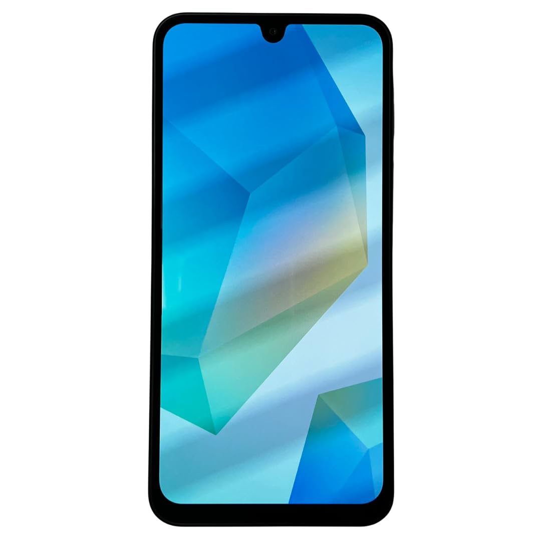 SAMSUNG Galaxy A16 5G ثنائي الشريحة (128 جيجابايت، 2025) شاشة AMOLED بحجم 6.7 بوصة ومعدل تحديث 90 هرتز، مقاوم للماء، ثماني النواة، كاميرا 50 ميجابكسل (هاتف دولي مفتوح المصنع لشبكات GSM، عالمي) طراز A166M/DS أزرق أسود
