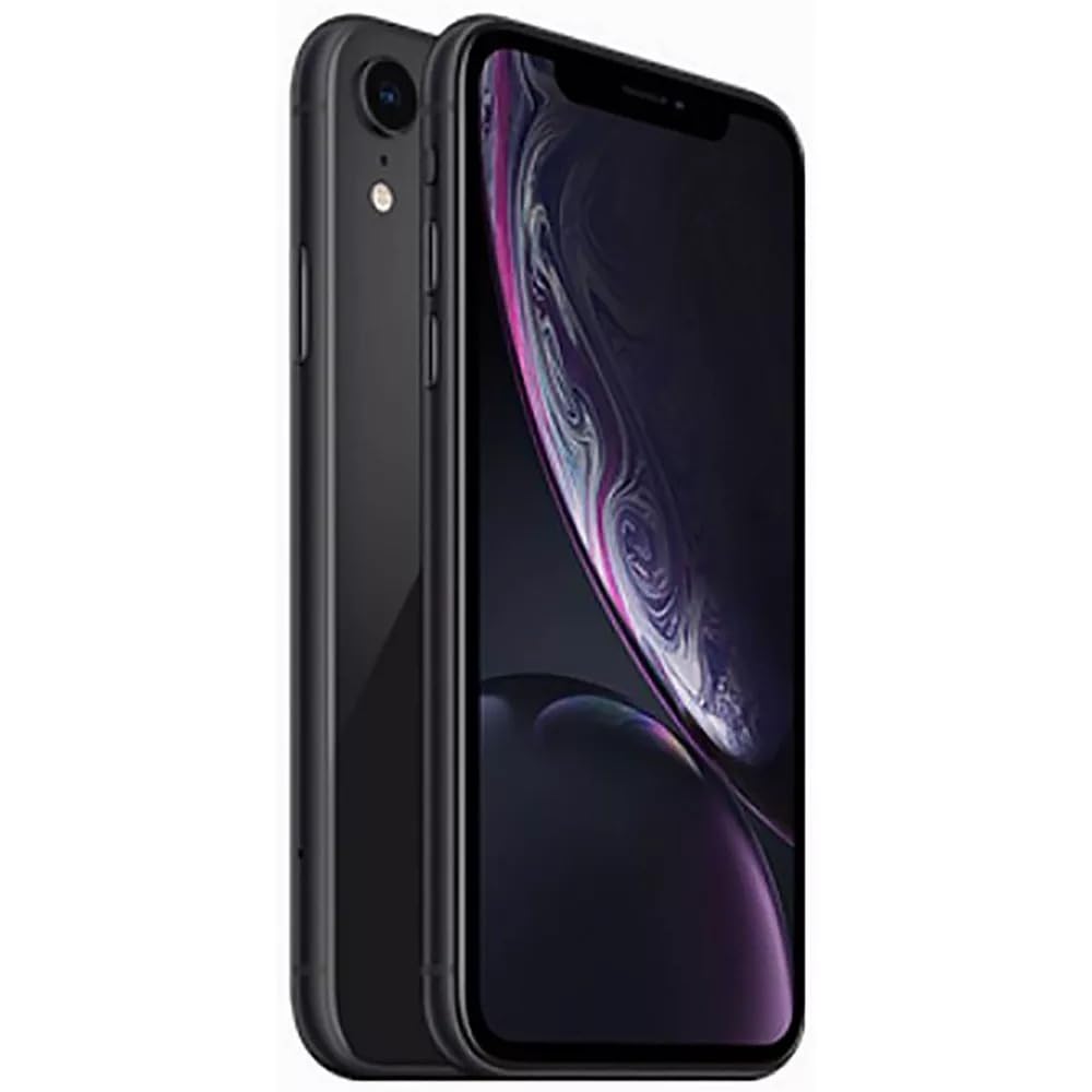 هاتف أبل أيفون XR، 64 جيجابايت، أسود - غير مقفل (مجدد)