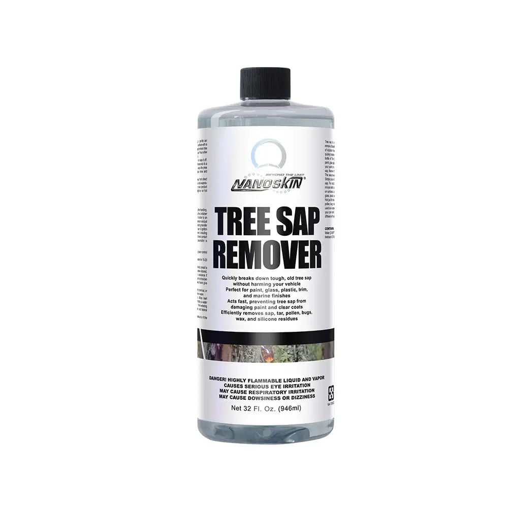 Nanoskin Tree Sap Remover 32 Oz. - Instant, Safe Car Detailing Solution | Optimized for Paint, Glass, Plastic & Trim | Compatible with Microfiber & Terry Cloth | Fast-Acting, Multi-Surface Application