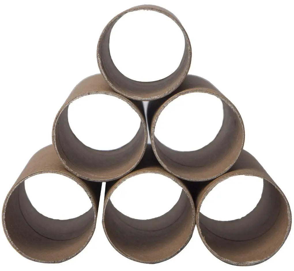30 Pack Craft Rolls - Thick Cardboard Tubes for Crafts - Round Tubes - Cardboard Tubes For Crafts - Craft Tubes - Craft Round Tubes - Paper Tube for Crafts - 1.57 x 3.9 inches - Brown