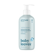 ATTITUDE 2-in-1 Shampoo and Body Wash for Baby, EWG Verified, Dermatologically Tested, Vegan, Good Night, 16 Fl Oz