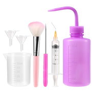 YGQQOY Snow Globe Tumbler Supplies, Snowglobe Tumbler Supplies Kit for DIY Glitter Snow Globe Tumbler Craft