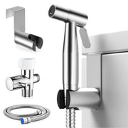 BRITULIF Handheld Bidet Sprayer for Toilet, Jet Sprayer for Toilet Muslim Shower, Adjustable Cloth Diaper Sprayer Bidets for Attachment Toilet with Bidet Hose for Feminine Wash