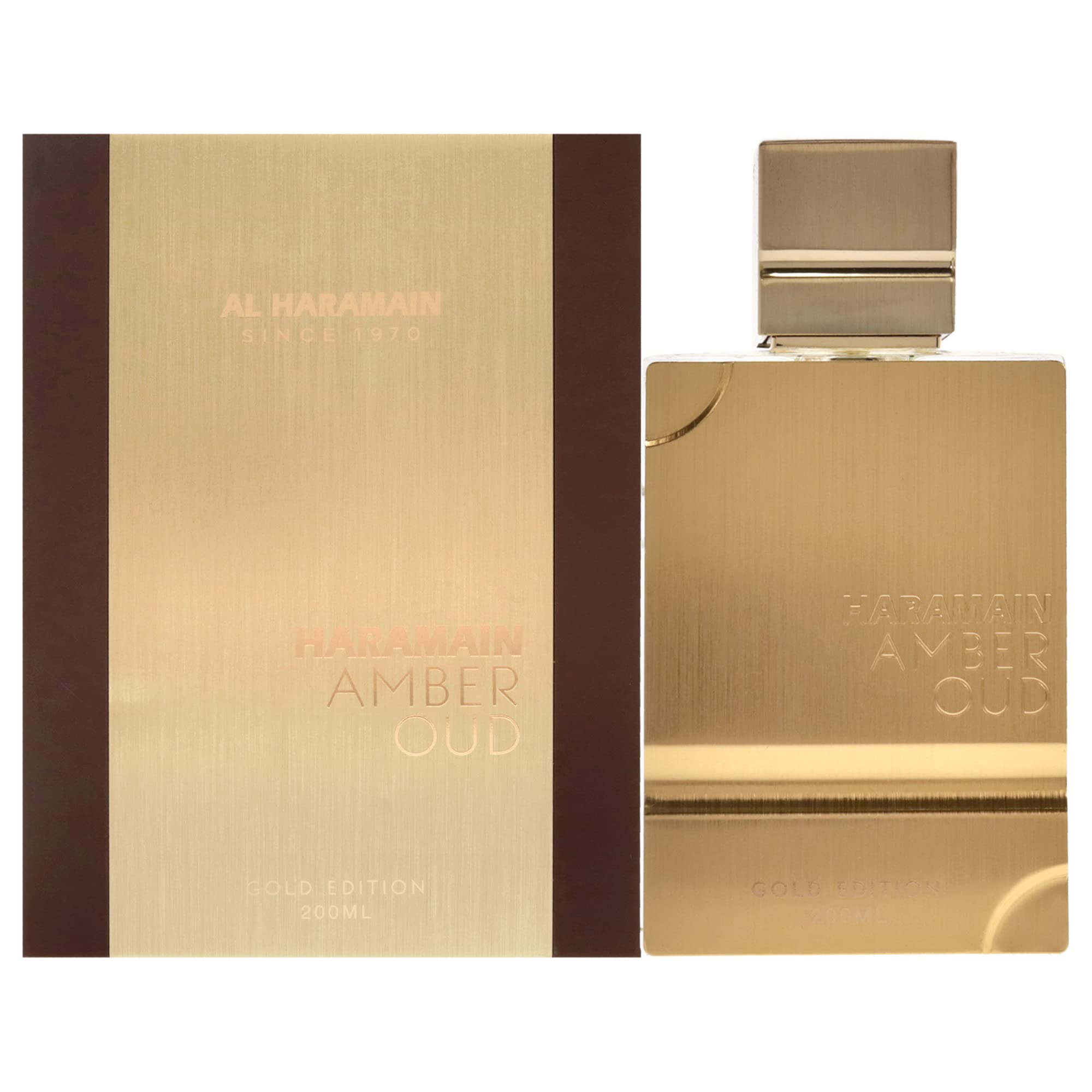 عطر الحرمين عنبر عود ذهبي للنساء، ماء عطر بخاخ، 6.7 أونصة