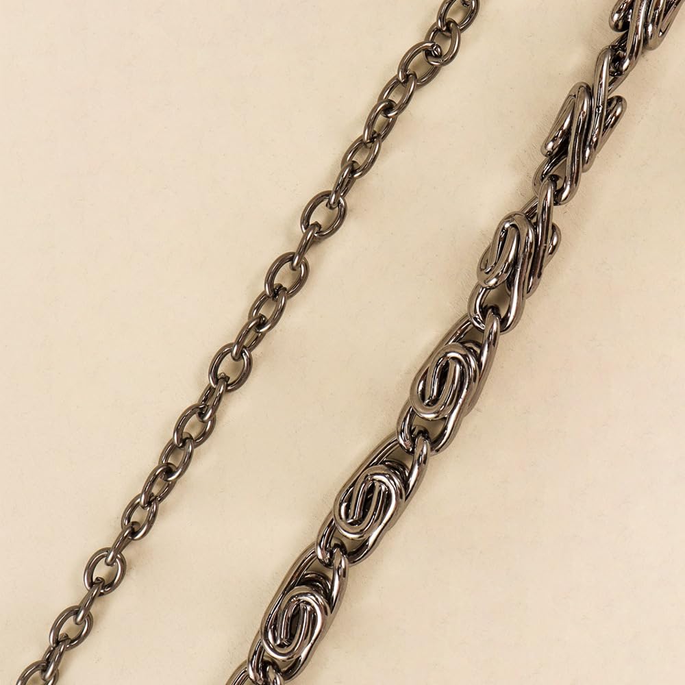 PINKPIN Skeleton Wallet Chain Biker Jean Pocket Chain Unisex Pant Trouser Skull Chain for Men Women