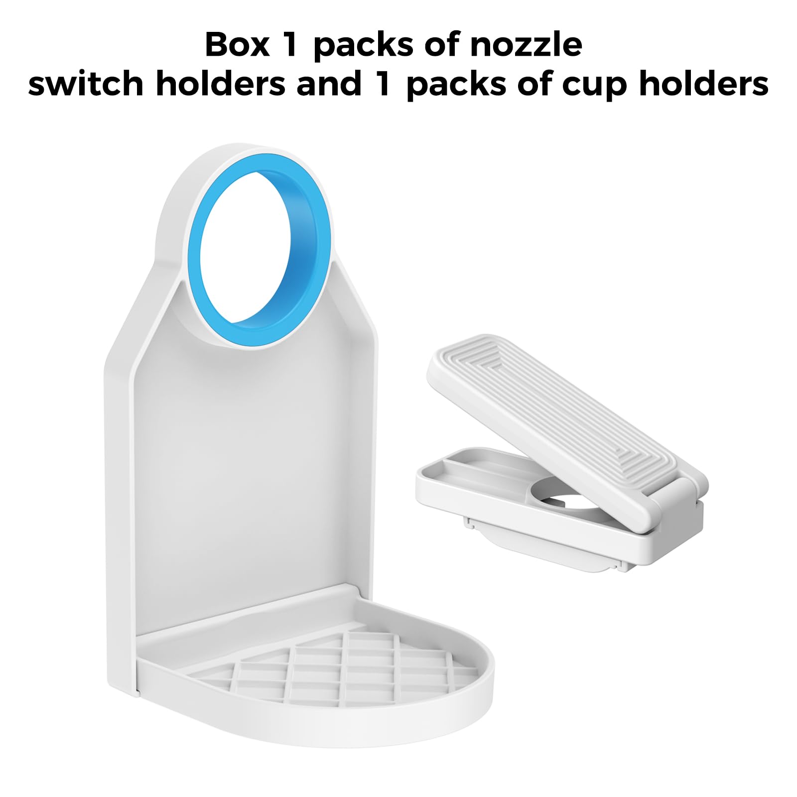 KMOUANTS Laundry Detergent dispenser Cup Holder,Nozzle Upgraded Labor-Saving Switch Easily No More runny or Messy Laundry Detergent, Laundry Cup Holder and drip Tray room organization and storage