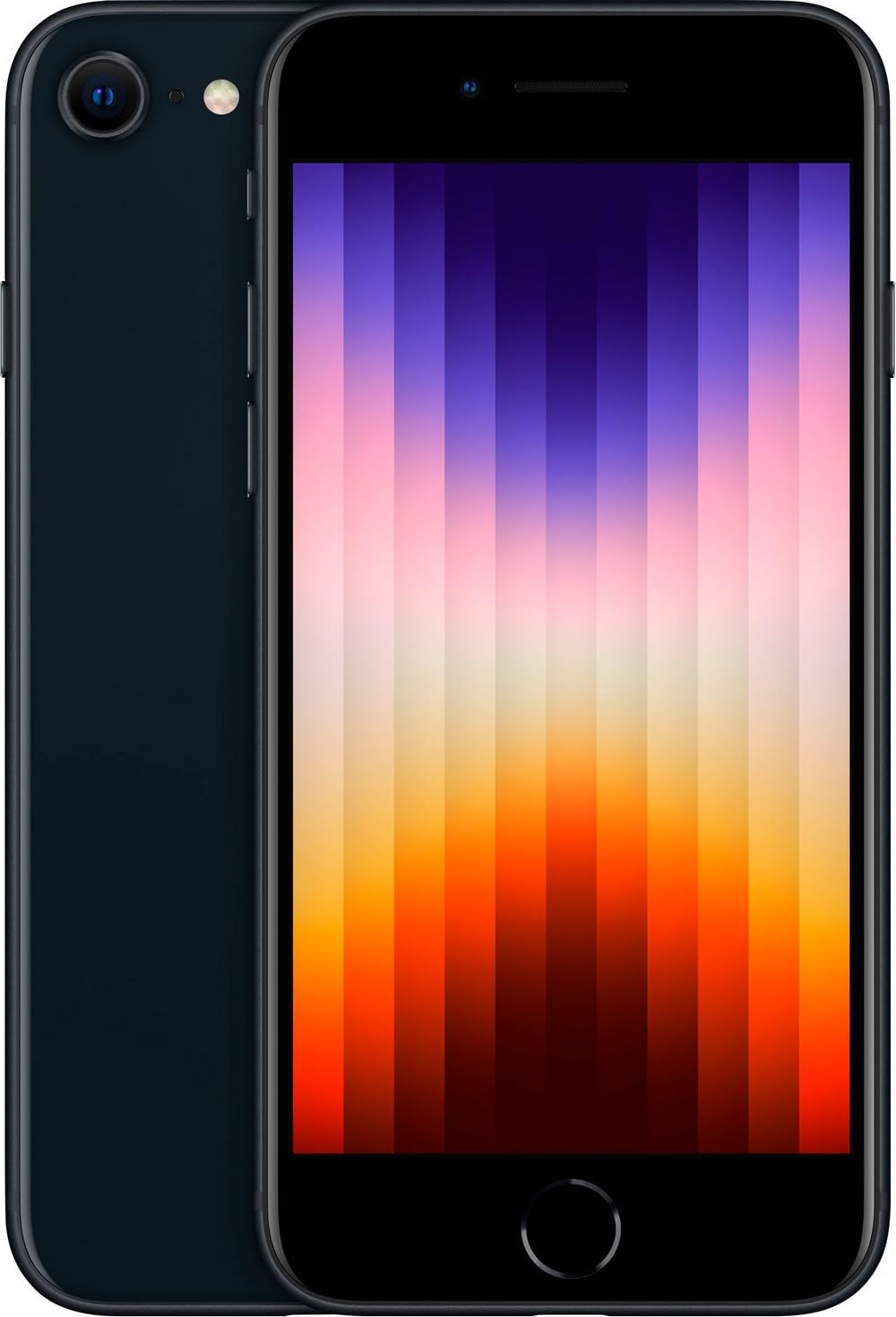 هاتف Apple iPhone SE الجيل الثالث، 64 جيجابايت، بلون Midnight - غير مقفل (مجدد)