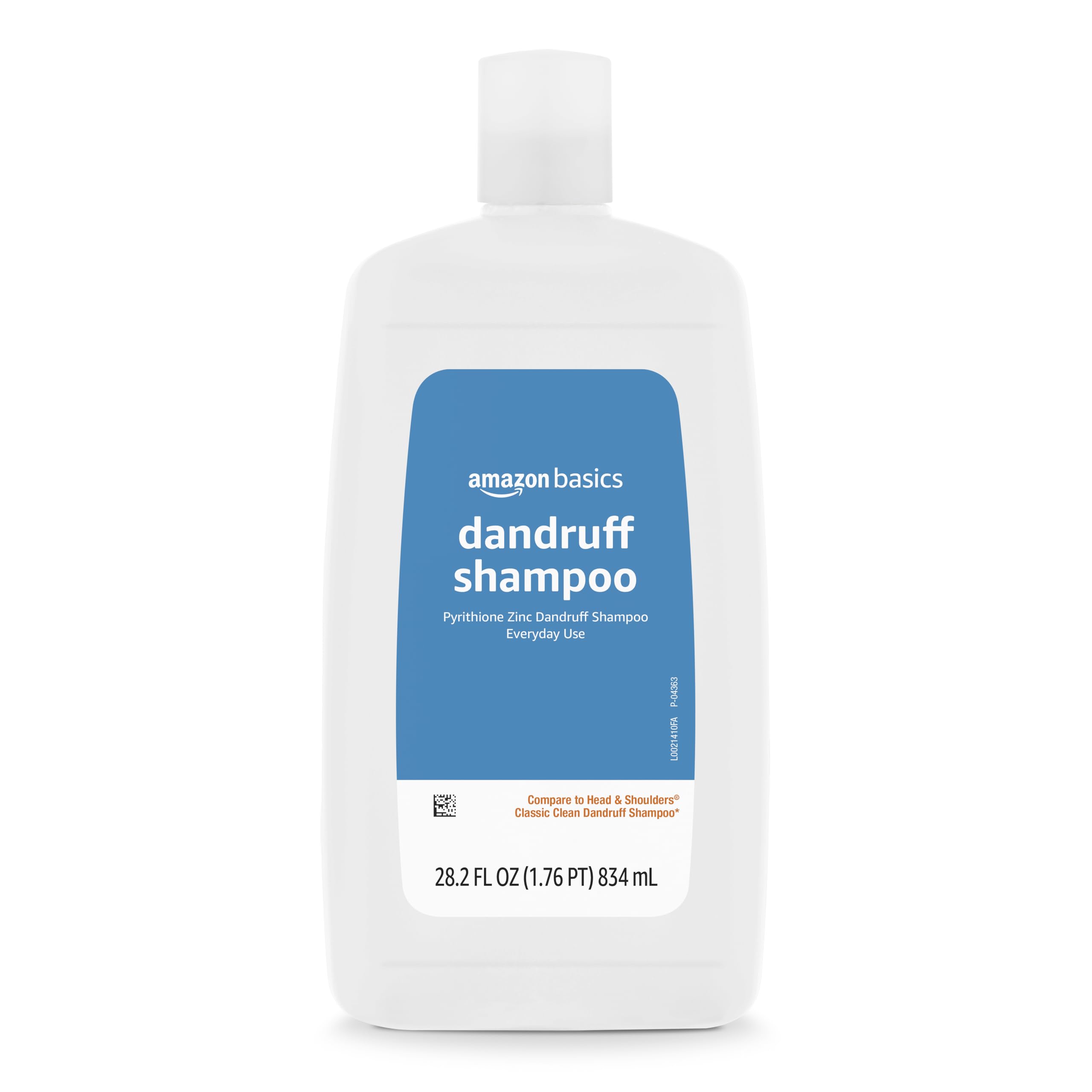 Basics Dandruff Shampoo for Normal to Oily Hair, 28.2 Fluid Ounces, 1 Pack