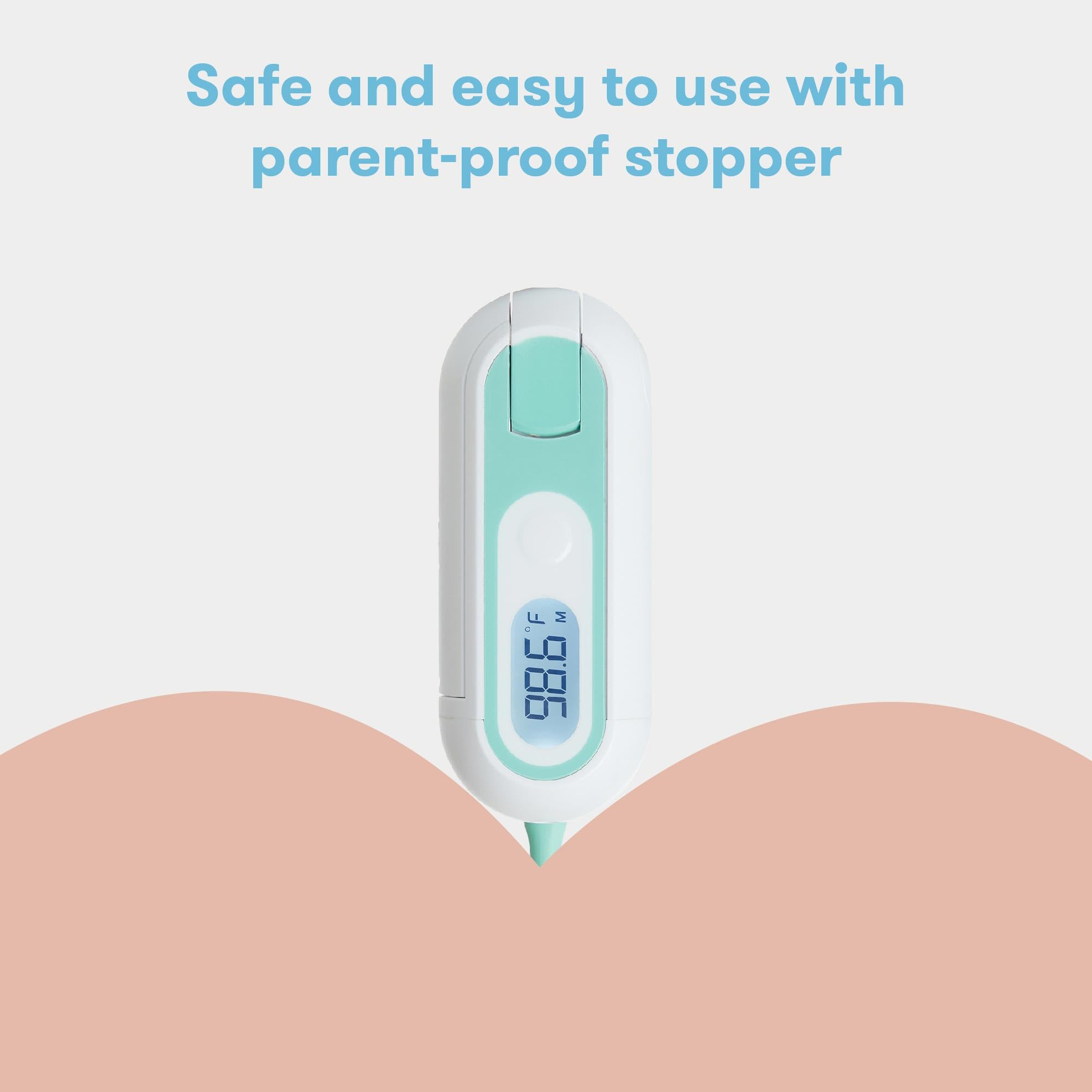 Frida Baby 3-in-1 Rectal, Underarm & Oral Thermometer for Kids, Digital Baby Thermometer for Infants, Toddlers, & Kids