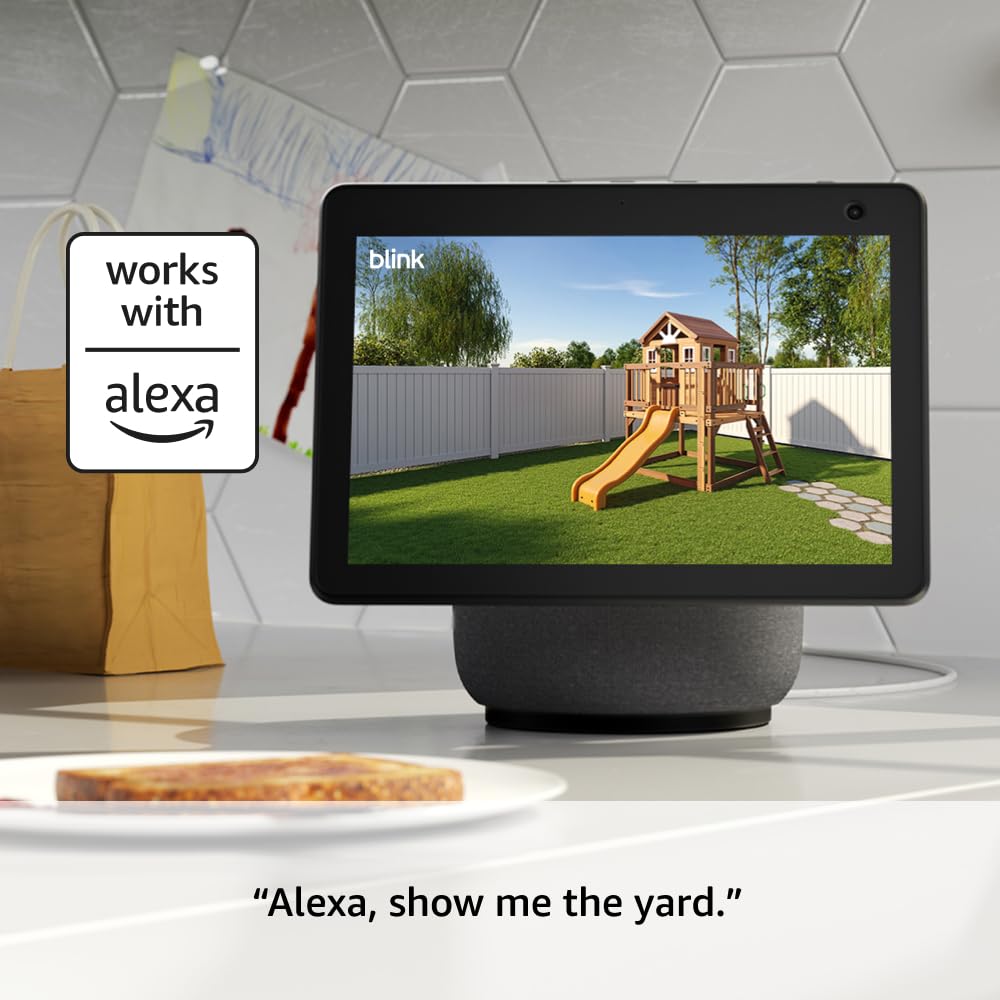 Blink Outdoor 4 (newest model) – Wireless smart security camera, two-year battery life, two-way talk. Required Sync Module not included – Add-on camera