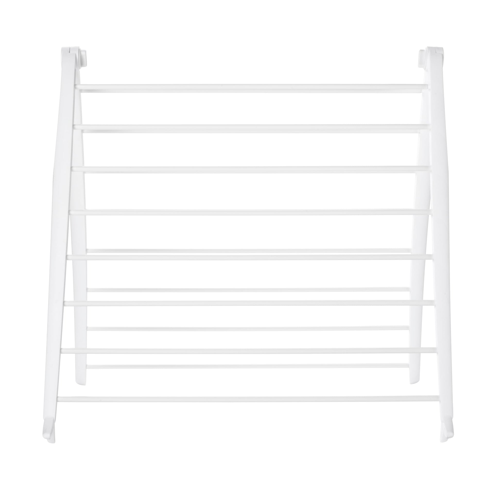 Whitmor Spacemaker Folding Drying Rack, Freestanding Indoor Clothes Dryer, Space Saving Compact Design, 6"L x 26"W x 51.5"H, White