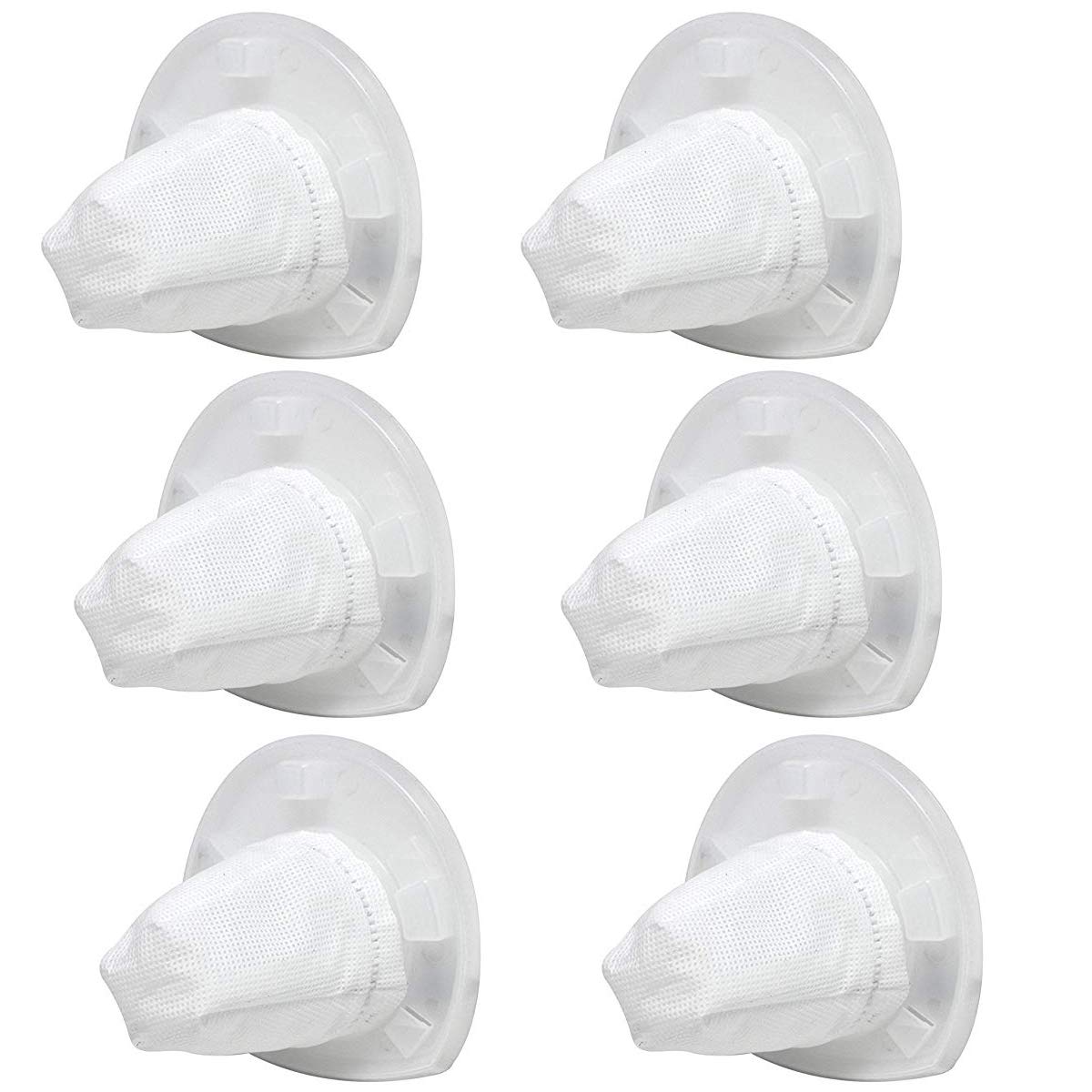 6 Pack Replacement Filter Compatible with Black & Decker VF110 Dustbuster Cordless Handheld Vacuum CHV1410L CHV9610 CHV1210 CHV1510 CHV1410 CHV1410B BDH2000L, 90558113-01