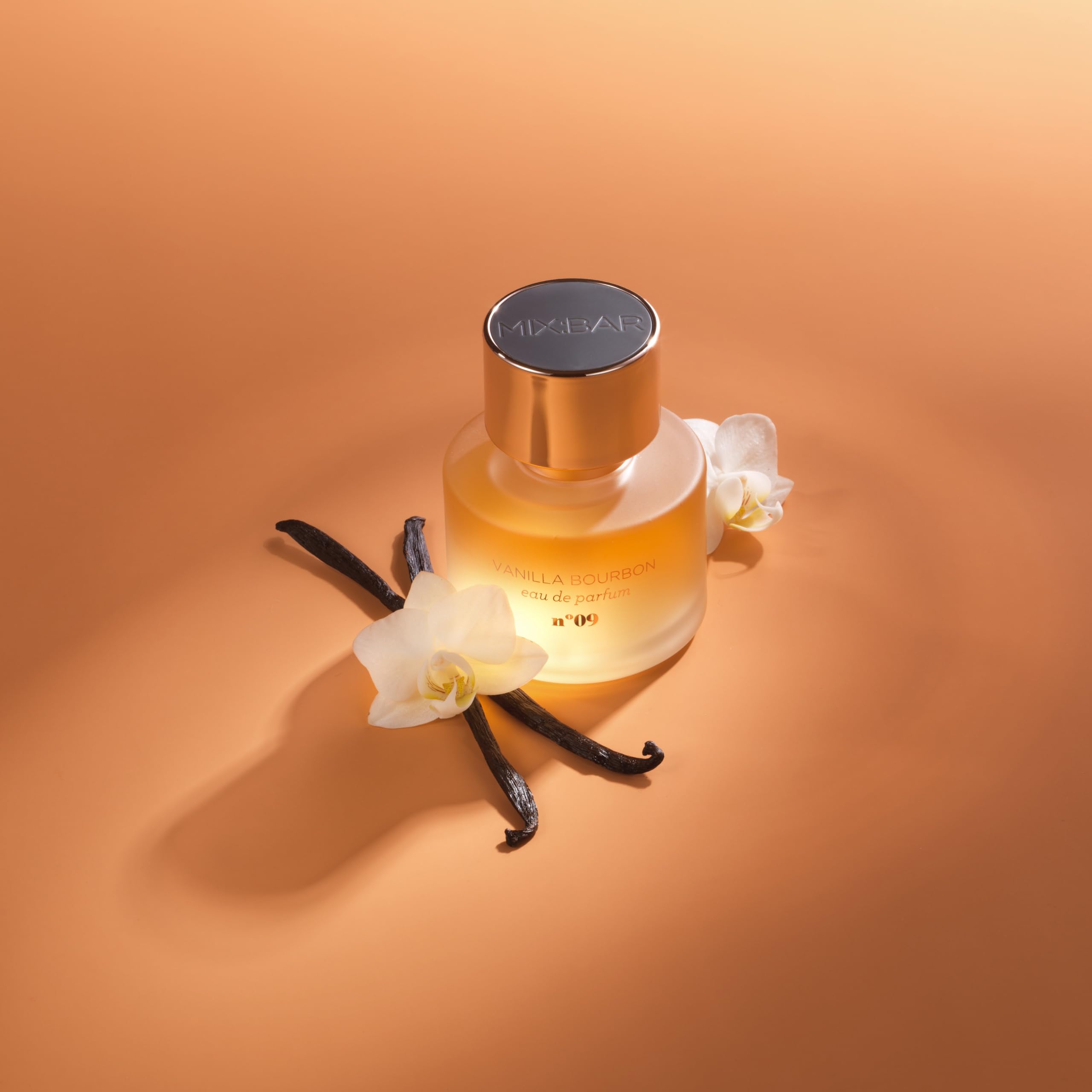 MIX:BAR Perfume for Women - Vanilla Bourbon Fragrance - Eau de Parfum Spray - Notes of Sandalwood, Vanilla Bean, Jasmin, Bergamot, 1.7oz