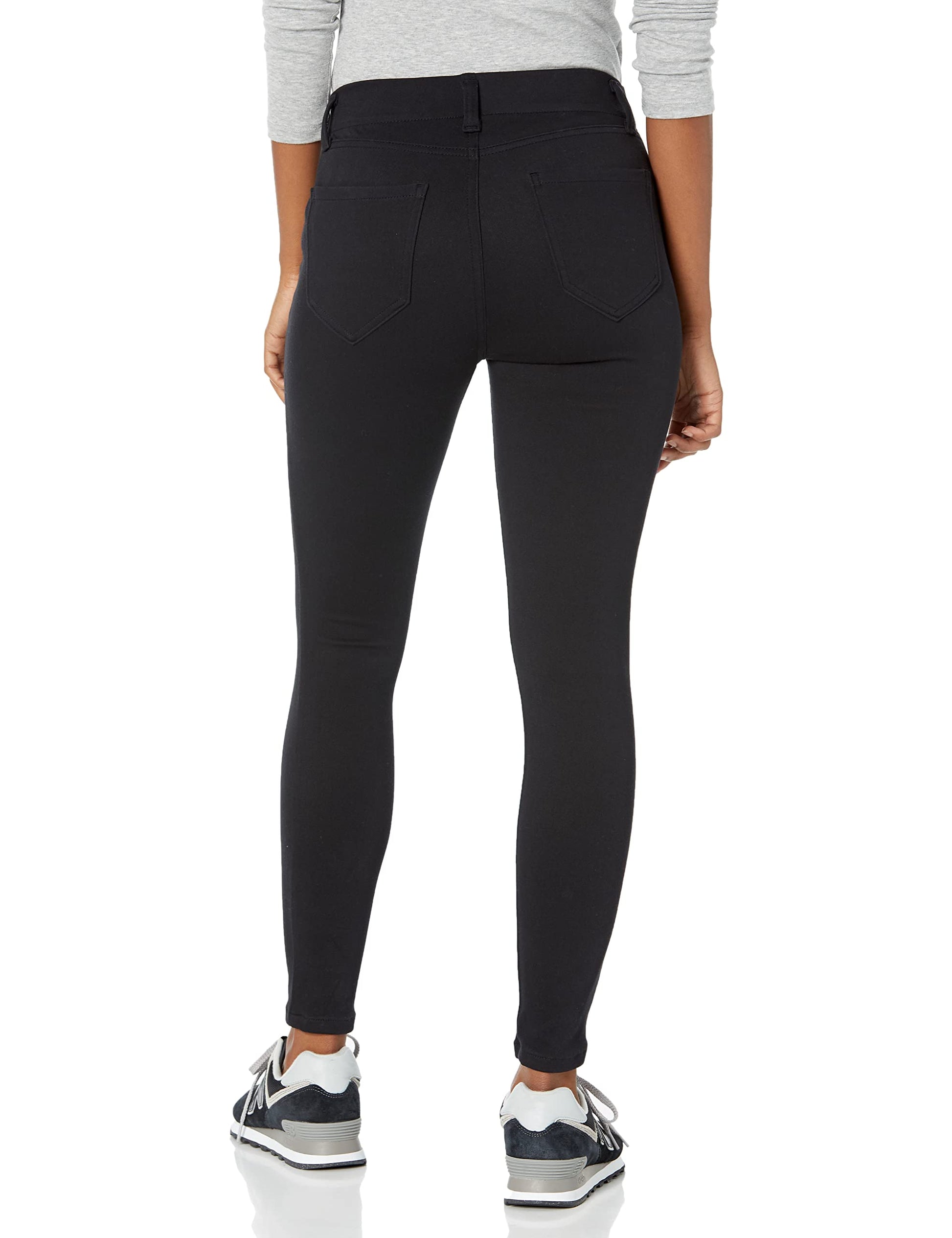 Amazon Essentials Women's Pull-On Stretchy Knit Jegging (Available in Plus Size), Black, X-Large