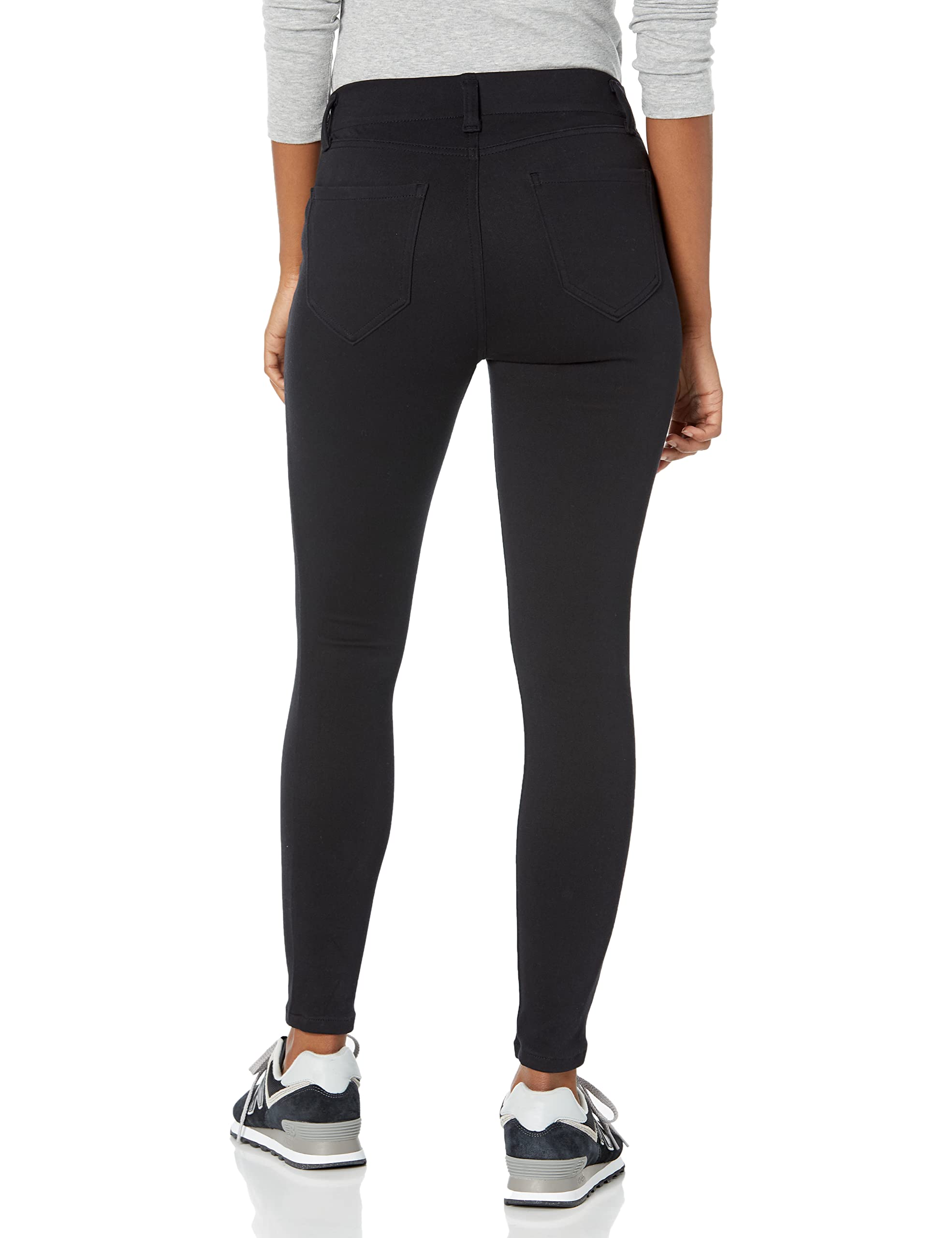 Amazon Essentials Women's Pull-On Stretchy Knit Jegging (Available in Plus Size), Black, X-Large