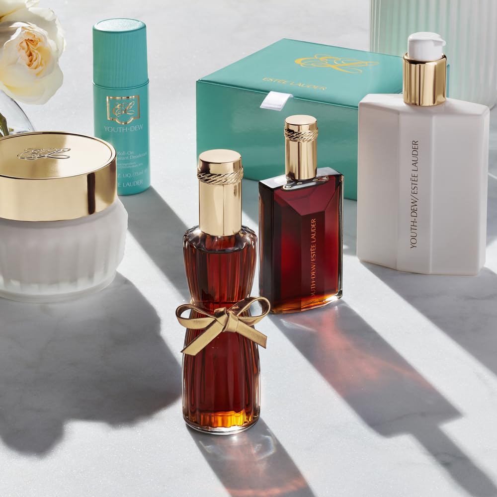 Estée Lauder Youth-Dew Eau de Parfum Spray with Notes of Rose, Spices & Patchouli | Perfumes for Women, 2.25 fl oz