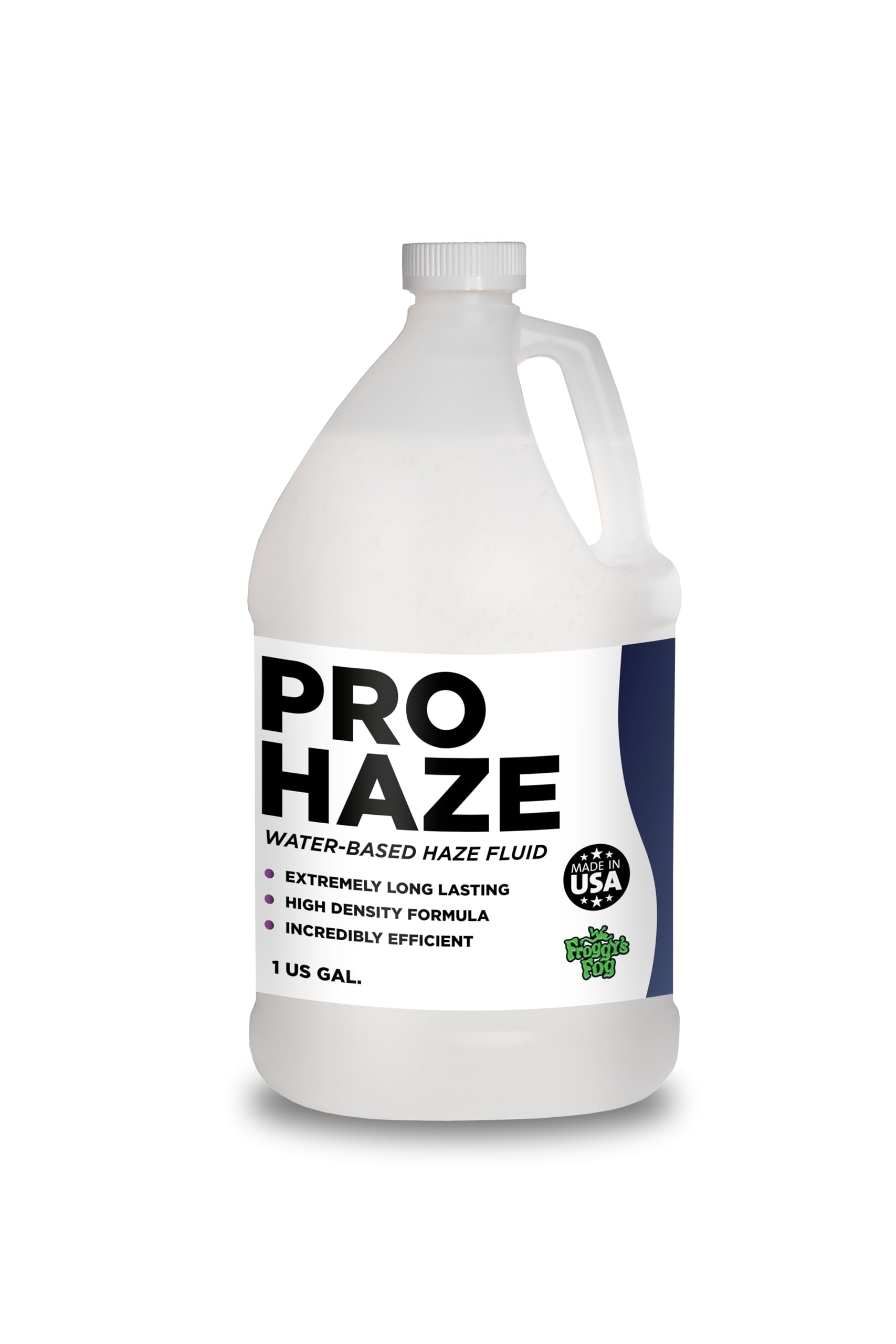 سائل الضباب عالي الأداء Foggy's Fog Pro Haze لآلة الضباب Hurricane Haze 2 وغيرها من آلات الضباب، سائل ضباب مائي، 1 جالون