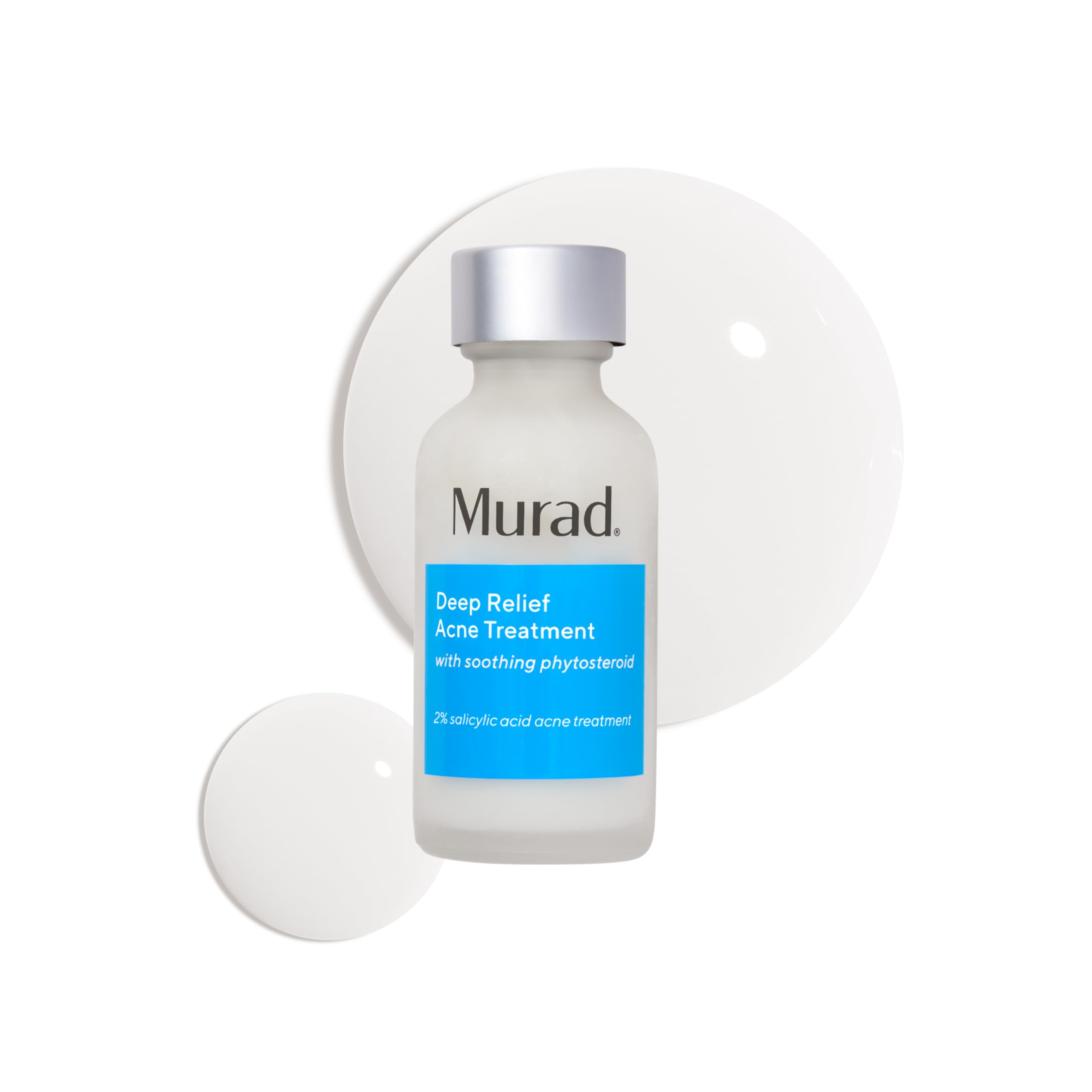 Murad Deep Relief Acne Treatment - Maximum Strength Acne Treatment with 2% Salicylic Acid and Phytosteroid for Deep, Painful Acne Breakouts and Redness - Accelerated Healing Treatment - 1 Fl Oz