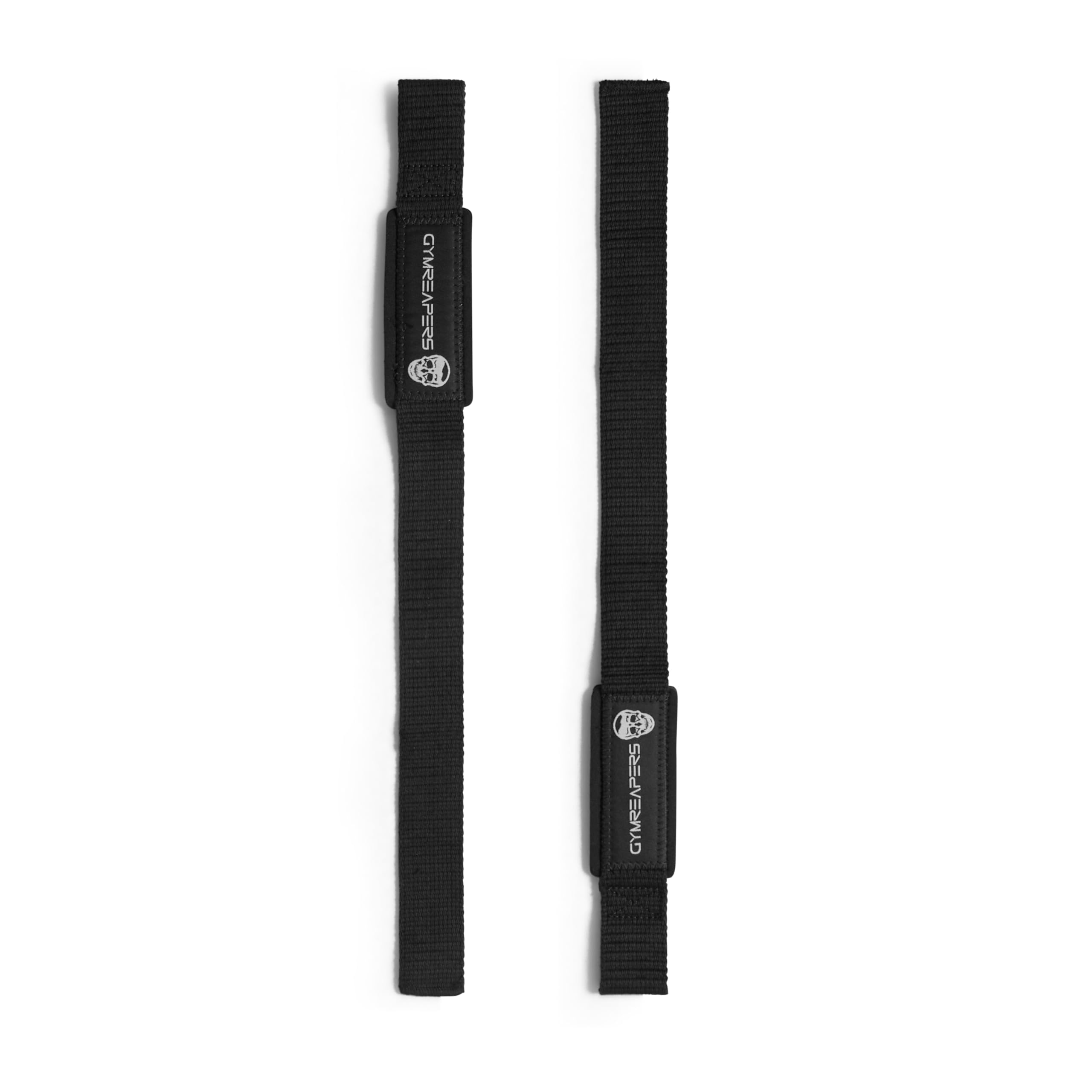 Gymreapers Lifting Wrist Straps for Weightlifting, Bodybuilding, Powerlifting, Strength Training, & Deadlifts - Padded Neoprene with 18" Cotton (Black)