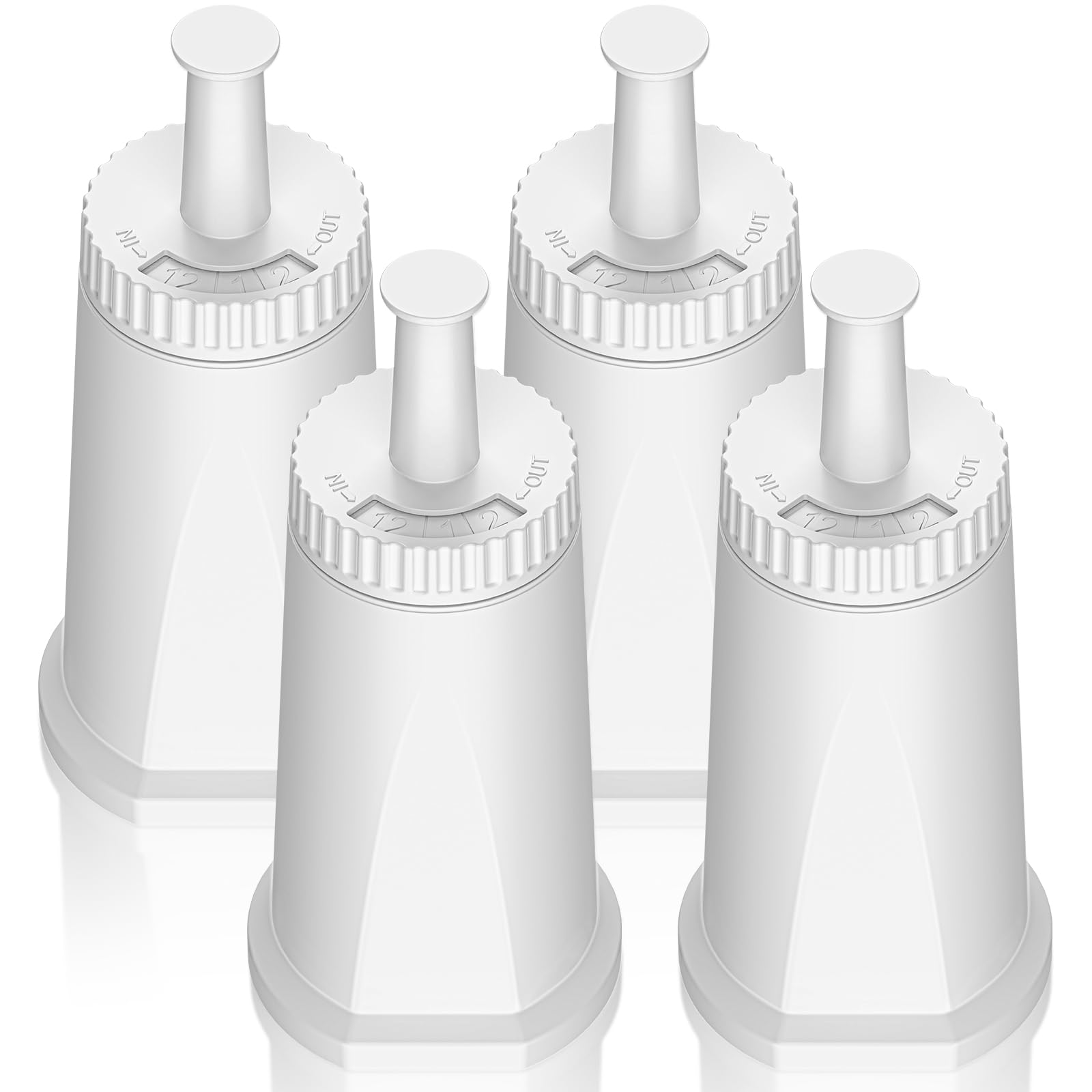 Replacement Water Filter for Breville Barista Touch Espresso Machine BES880 BES881, Barista Pro BES878, Oracle Touch BES990, Oracle BES980, Dual Boiler BES920 Bambino ClaroSwiss Sage, BES008WHT0NUC1