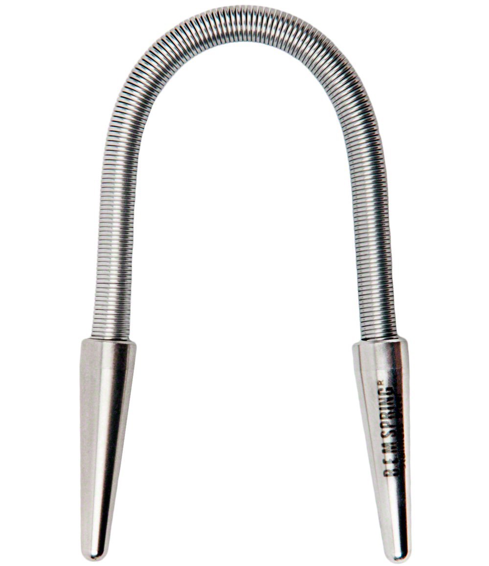 R.E.M Spring Gesichts-Haarentferner – Die Original-Haarentfernungsfeder [Designpatent]. Entfernt Haare von Oberlippe, Kinn, Wangen und Hals. 100 % Edelstahl