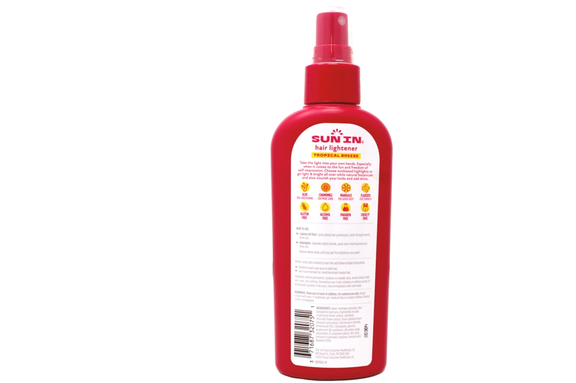 Sun in Hair Lightener, Tropical Breeze & Lemon Fresh Combo