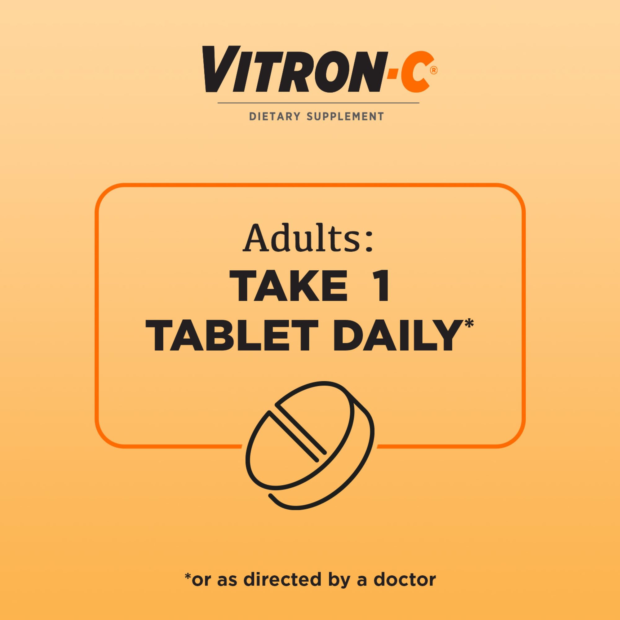 Vitron-C Multivitamin Tablet 63736012301 1 Bottle, 60 per Bottle