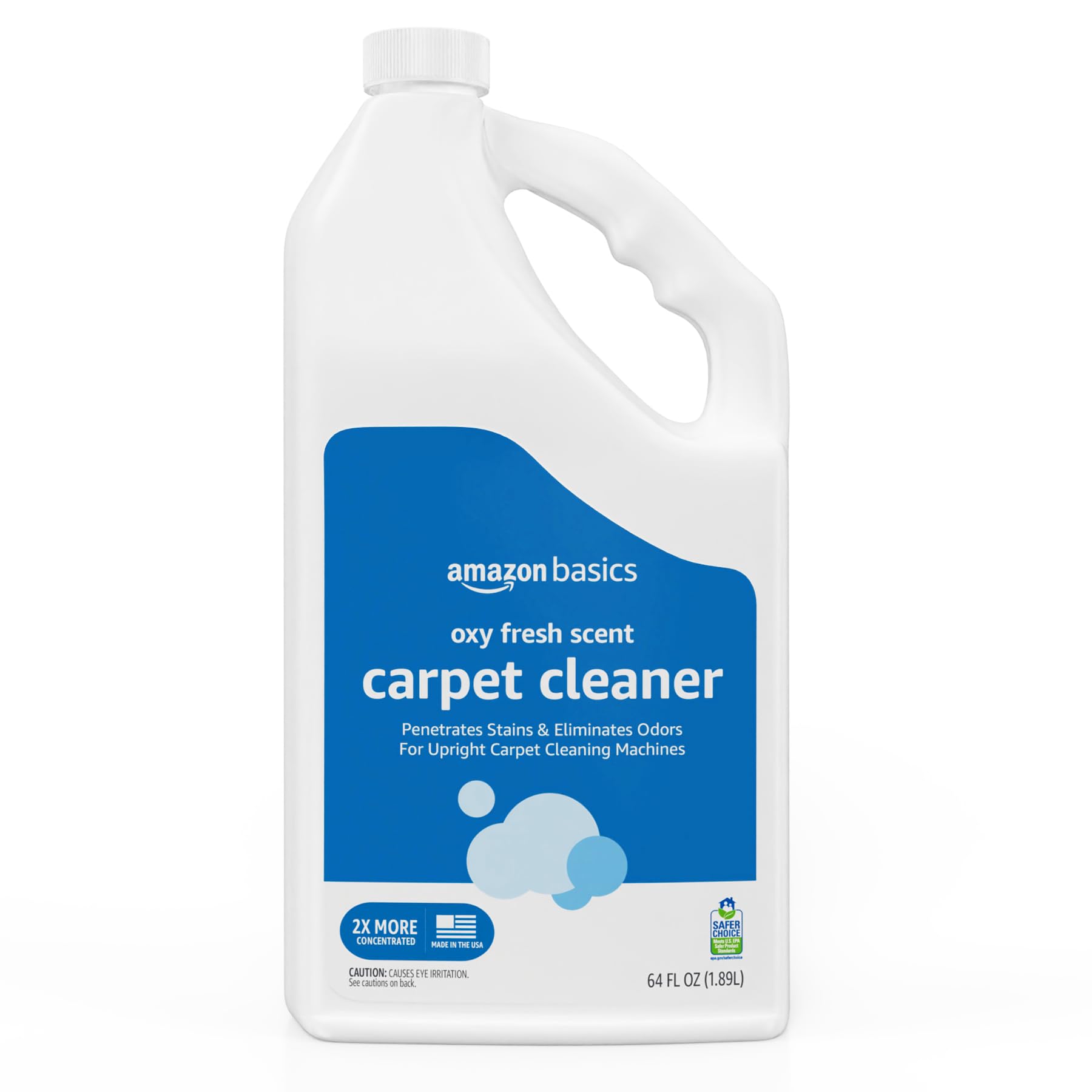 Basics Carpet Cleaner, Carpet Stain Remover, Fresh Scent, 64 fl oz