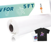 HTVRONT Sublimation HTV for Dark Fabric/Light Fabric - Matte Sublimation Vinyl 12" X 5FT - Sublimation Blanks for Sublimation Shirts/Bag/Hat/Pillow