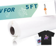 HTVRONT Sublimation HTV for Dark Fabric/Light Fabric - Matte Sublimation Vinyl 12" X 5FT - Sublimation Blanks for Sublimation Shirts/Bag/Hat/Pillow
