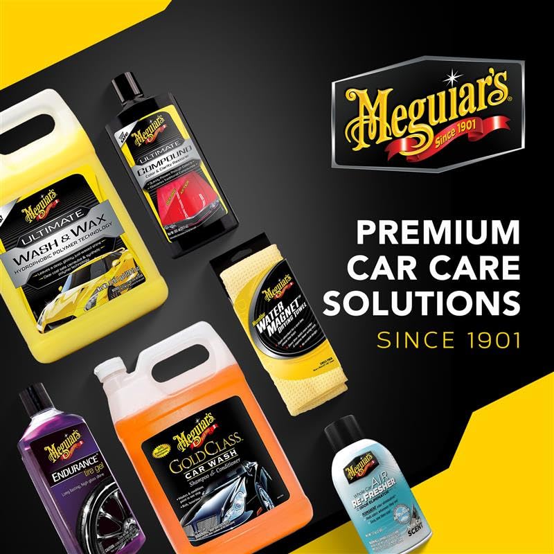 Meguiar's Two Step Headlight Restoration Kit, Headlight Cleaner Restores Clear Car Plastic and Protects from Re-Oxidation, Includes Headlight Coating and Cleaning Solution - 4 Count (1 Pack)