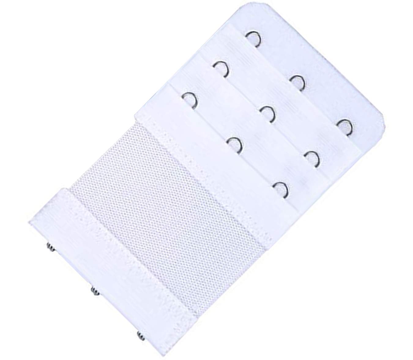 KTOBTEL Bra Extender 3 Hooks 3 Rows Elastic Bra Band Hook Strap Extensions for Women, Pack of 4 (Multicolor)