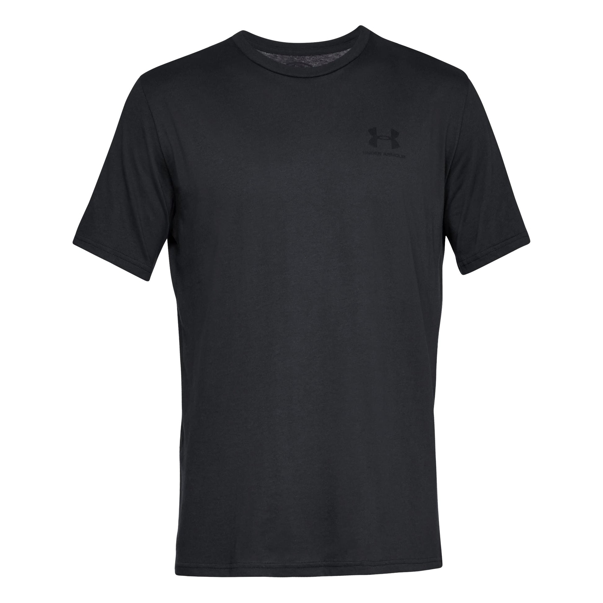 Under Armour Men's UA Sportstyle Left Chest Short Sleeve Shirt LG Black