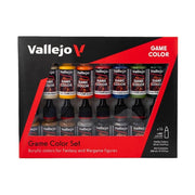 Vallejo - Game Color Introduction Set | Starter Set for Fantasy and Wargame Figures | 16 Bottles x 18 ml (0.60 fl.oz.)