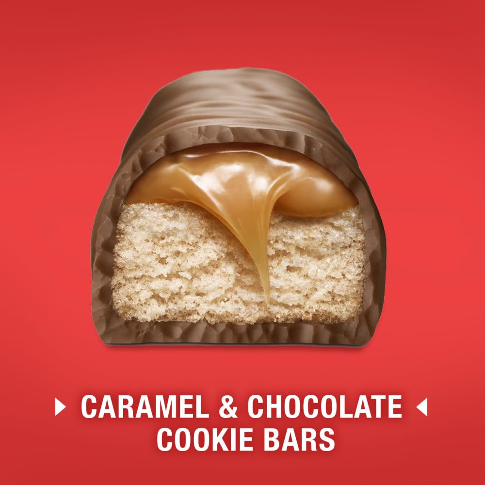 TWIX Bulk Chocolate Candy Individually Wrapped, Full Size, Caramel Chocolate Cookie Candy Bar, Perfect for Snacks, Parites, Goodie Bags, Holidays 36-Count Box