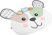 Fisher-Price Baby Tummy Time Toy, Puppy Perfection Giant Play Mat with Sensory Development Activities for Newborns 0+ Months ( Exclusive)