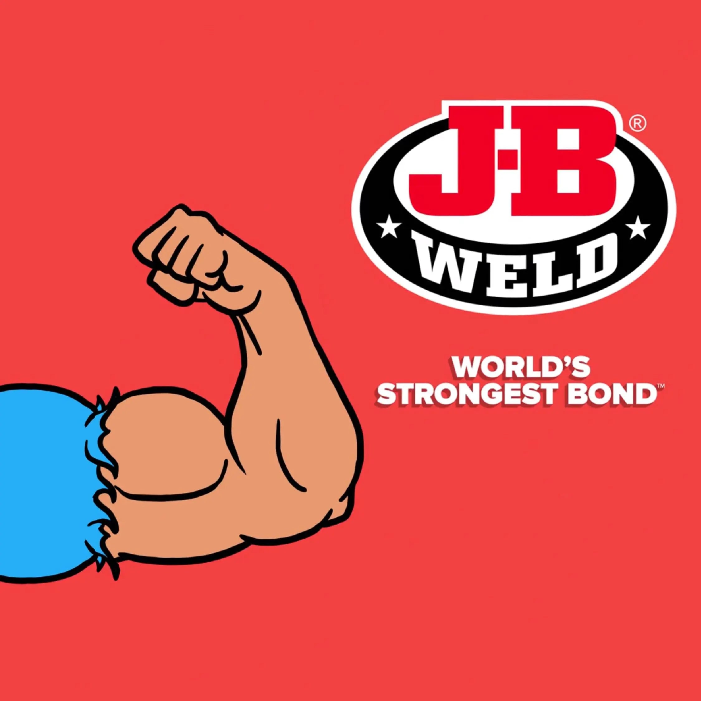 J-B Weld 8297 HighHeat 500 Degree Epoxy Putty Stick - 2 oz. , Grey